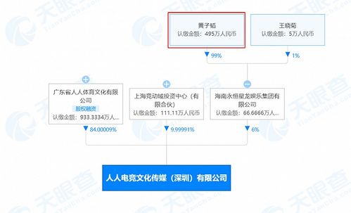 黄子韬关联公司入股人人电竞